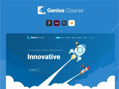 Genius - Learning & Course Web Design